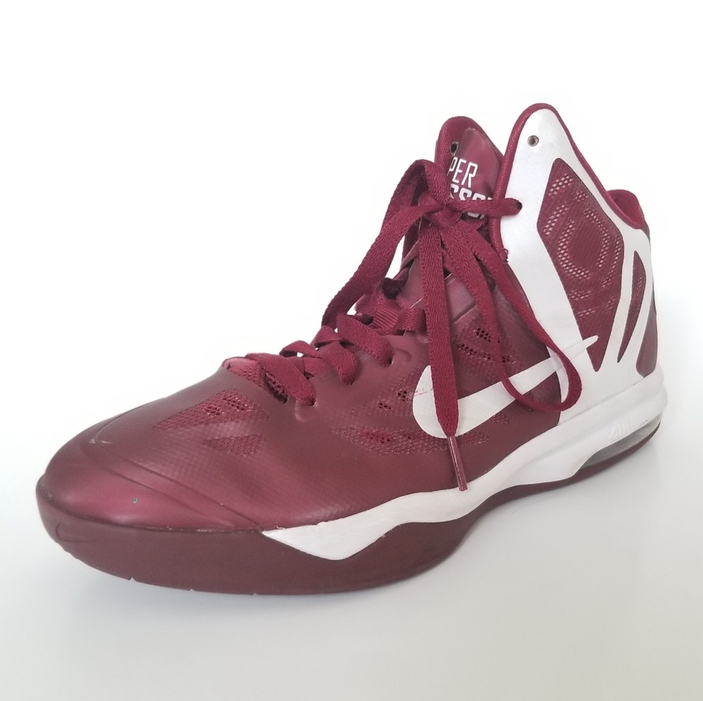 Nike Hyper Aggessor red basketball shoes A2